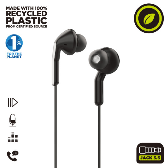 AURICULARES MUVIT E57 NEGRO Auriculares AURICULARES MUVIT E57 NEGRO Auriculares