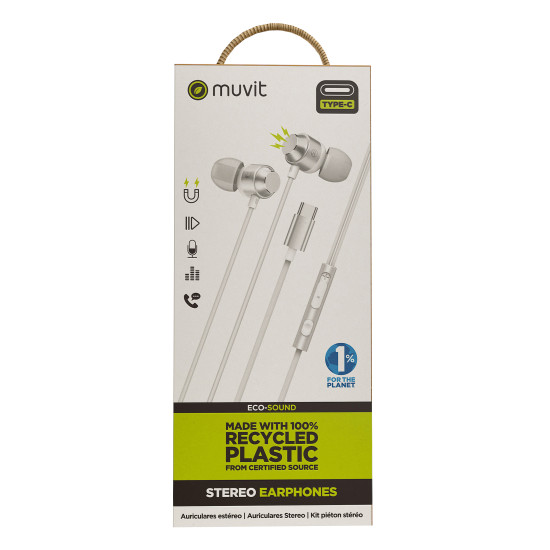 AURICULARES MAGNETICOS MUVIT M32 USB TIPO Auriculares AURICULARES MAGNETICOS MUVIT M32 USB TIPO Auriculares