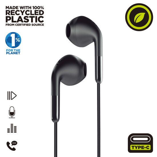 AURICULARES MUVIT E58 USB TIPO C Auriculares