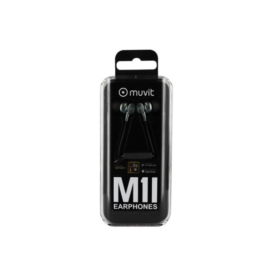 AURICULARES MUVIT M1I3.5MM GRIS Auriculares AURICULARES MUVIT M1I3.5MM GRIS Auriculares