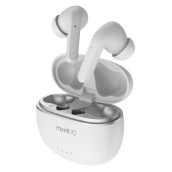 AURICULARES MUVIT IO G60 INALAMBRICO BLANCO