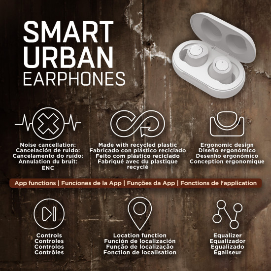 AURICULARES MUVIT IO G12 INALAMBRICO BLANCO Auriculares AURICULARES MUVIT IO G12 INALAMBRICO BLANCO Auriculares