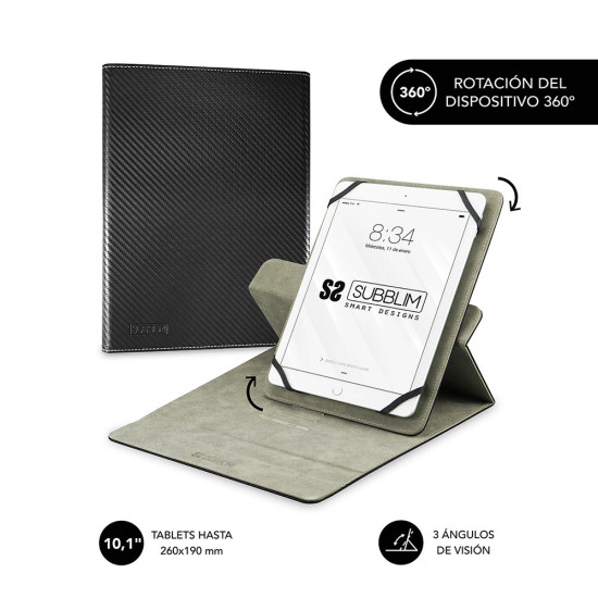 FUNDA SUBBLIM ROTATE EXECUTIVE TABLET 9.6 PULGADAS - 11 PULGADAS Accesorios de tablets