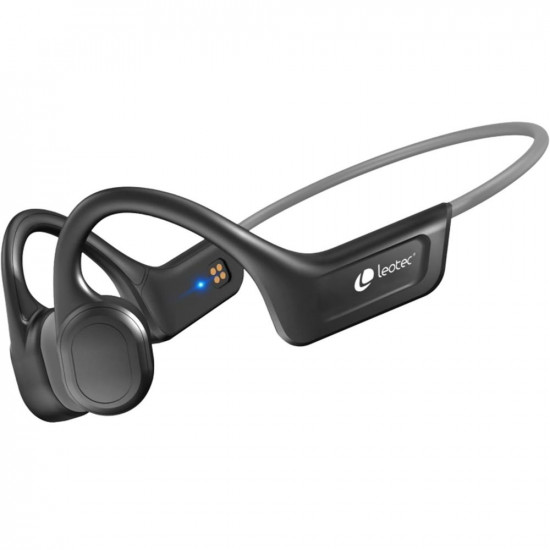 AURICULARES LEOTEC OSEA IPX7 INALAMBRICO GRIS Auriculares