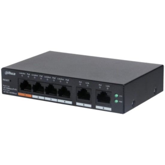 SWITCH CLOUD DAHUA DH - CS4006 - 4ET - 60 6 PUERTOS Switch SWITCH CLOUD DAHUA DH - CS4006 - 4ET - 60 6 PUERTOS Switch