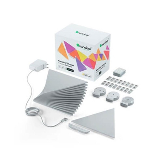 PANEL LED NANOLEAF SHAPES TRIANGLES STARTERKIT Paneles led y tiras led PANEL LED NANOLEAF SHAPES TRIANGLES STARTERKIT Paneles led y tiras led