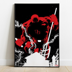 DAREDEVIL: FATHER #1 PANEL MADERA 35X50