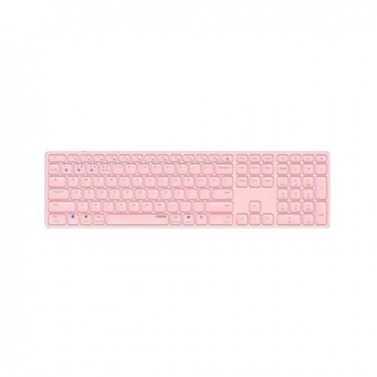 TECLADO RAPOO E9800M ROSA INALAMBRICO Teclados