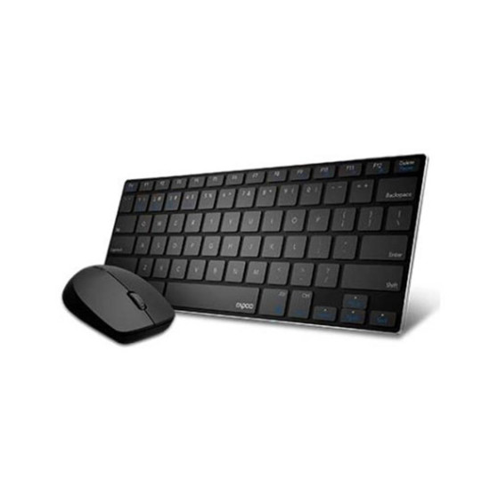 TECLADO + RATON RAPOO 9000M NEGRO Teclado + ratón TECLADO + RATON RAPOO 9000M NEGRO Teclado + ratón