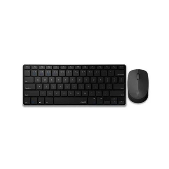 TECLADO + RATON RAPOO 9000M NEGRO Teclado + ratón TECLADO + RATON RAPOO 9000M NEGRO Teclado + ratón