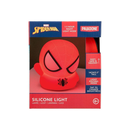 LÁMPARA SILICONA 3D PALADONE MARVEL SPIDERMAN Lampara merchandising