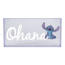 LÁMPARA LED NEÓN PALADONE STITCH OHANA