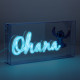 LÁMPARA LED NEÓN PALADONE STITCH OHANA Lampara merchandising LÁMPARA LED NEÓN PALADONE STITCH OHANA Lampara merchandising
