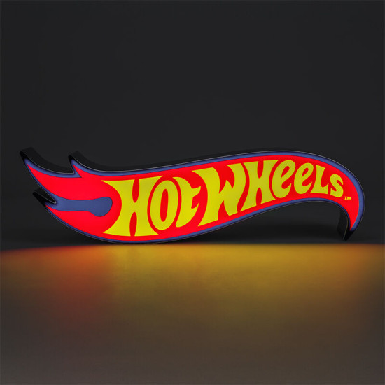 LÁMPARA PALADONE HOT WHEELS LOGO Lampara merchandising LÁMPARA PALADONE HOT WHEELS LOGO Lampara merchandising