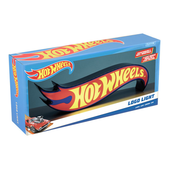 LÁMPARA PALADONE HOT WHEELS LOGO Lampara merchandising LÁMPARA PALADONE HOT WHEELS LOGO Lampara merchandising
