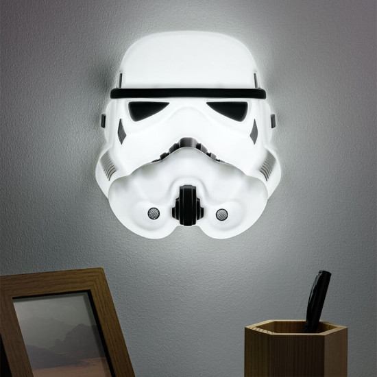 LÁMPARA PALADONE STAR WARS MÁSCARA STORMPTROOPER Lampara merchandising LÁMPARA PALADONE STAR WARS MÁSCARA STORMPTROOPER Lampara merchandising