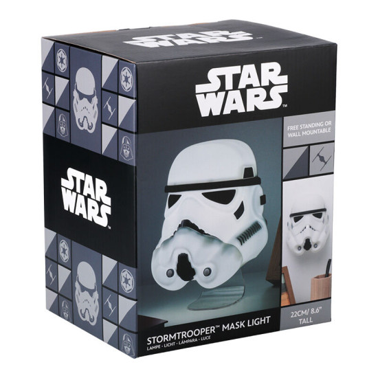 LÁMPARA PALADONE STAR WARS MÁSCARA STORMPTROOPER Lampara merchandising LÁMPARA PALADONE STAR WARS MÁSCARA STORMPTROOPER Lampara merchandising