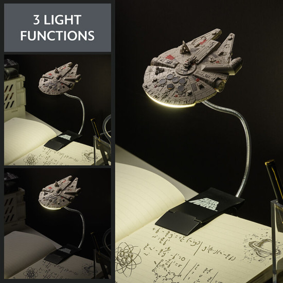 LÁMPARA LIBRO PALADONE STAR WARS HALCÓN Lampara merchandising