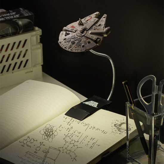 LÁMPARA LIBRO PALADONE STAR WARS HALCÓN Lampara merchandising
