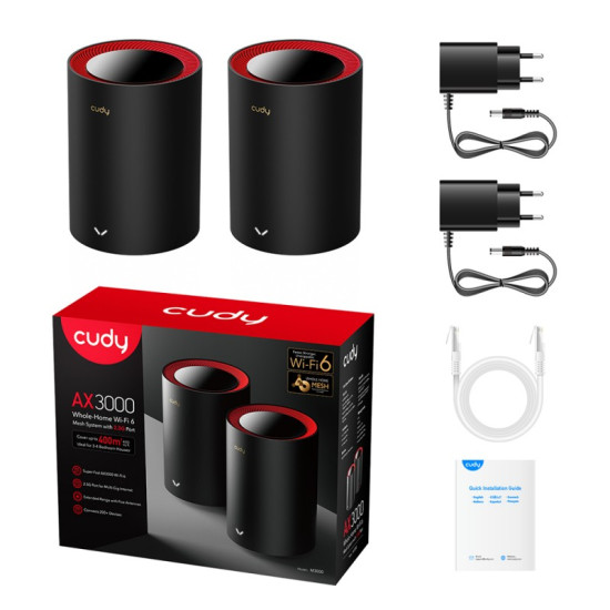 REPETIDOR INALAMBRICO CUDY M3000 EXTENSOR MESH Extensores de red REPETIDOR INALAMBRICO CUDY M3000 EXTENSOR MESH Extensores de red