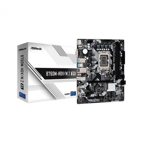 PLACA BASE ASROCK 1700 B760M - HDV M.2 Placas base