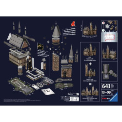 PUZZLE 3D RAVENSBURGER HARRY POTTER CASTILLO