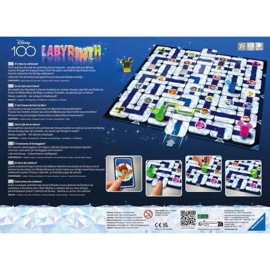 JUEGO MESA RAVENSBURGER LABYRINTH DISNEY 100TH Juegos de mesa JUEGO MESA RAVENSBURGER LABYRINTH DISNEY 100TH Juegos de mesa