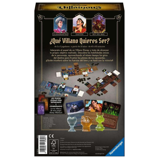 JUEGO MESA RAVENSBURGER DISNEY VILLAINOUS DESPICABLE Juegos de mesa JUEGO MESA RAVENSBURGER DISNEY VILLAINOUS DESPICABLE Juegos de mesa