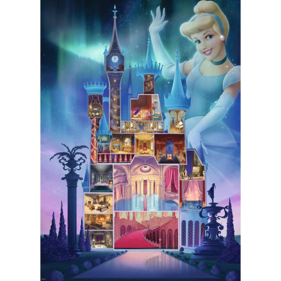 PUZZLE RAVENSBURGER DISNEY CASTLES - CENICIENTA Puzzles PUZZLE RAVENSBURGER DISNEY CASTLES - CENICIENTA Puzzles