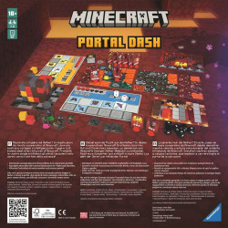 JUEGO MESA RAVENSBURGER MINECRAFT PORTAL DASH