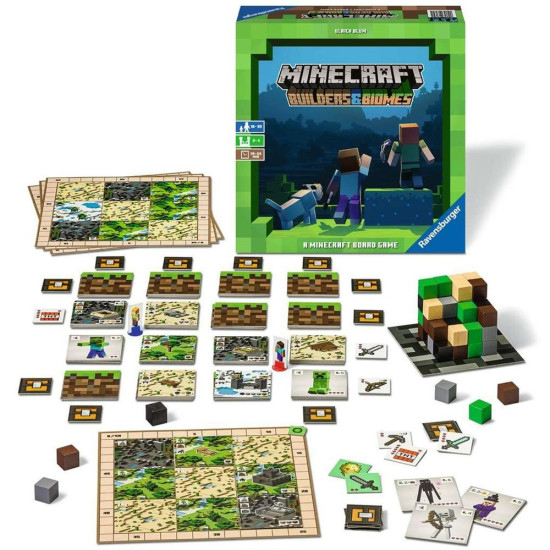 JUEGO MESA RAVENSBURGER MINECRAFT BUILDERS & Juegos de mesa JUEGO MESA RAVENSBURGER MINECRAFT BUILDERS & Juegos de mesa