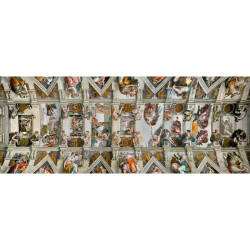 PUZZLE PANORAMA RAVENSBURGER MICHELANGELO: BÓVEDA LA