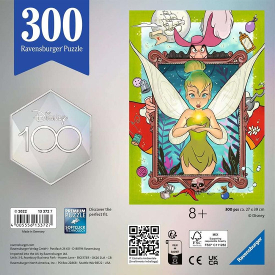 PUZZLE RAVENSBURGER CAMPANILLA 8+ 300 PIEZAS Puzzles PUZZLE RAVENSBURGER CAMPANILLA 8+ 300 PIEZAS Puzzles