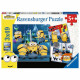 PUZZLE RAVENSBURGER MINIONS 3X49 Puzzles PUZZLE RAVENSBURGER MINIONS 3X49 Puzzles