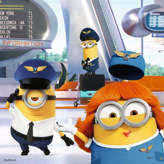 PUZZLE RAVENSBURGER MINIONS 3X49 Puzzles PUZZLE RAVENSBURGER MINIONS 3X49 Puzzles