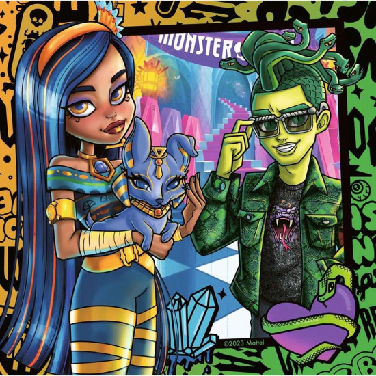PUZZLE RAVENSBURGER MONSTER HIGH 3X49 Puzzles