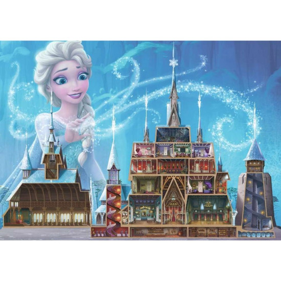 PUZZLE RAVENSBURGER DISNEY CASTLES - ELSA Puzzles PUZZLE RAVENSBURGER DISNEY CASTLES - ELSA Puzzles