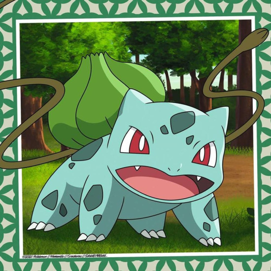 PUZZLE RAVENSBURGER POKEMON 3X49 5+ Puzzles