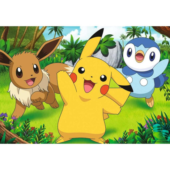 PUZZLE RAVENSBURGER POKEMON 2X24 4+ Puzzles PUZZLE RAVENSBURGER POKEMON 2X24 4+ Puzzles