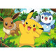 PUZZLE RAVENSBURGER POKEMON 2X24 4+ Puzzles PUZZLE RAVENSBURGER POKEMON 2X24 4+ Puzzles