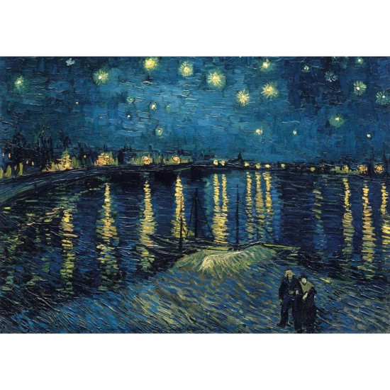 PUZZLE RAVENSBURGER VAN GOGH: NOCHE ESTRELLADA Puzzles PUZZLE RAVENSBURGER VAN GOGH: NOCHE ESTRELLADA Puzzles