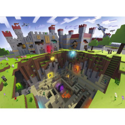 PUZZLE RAVENSBURGER MINECRAFT 9+ 300 PIEZAS
