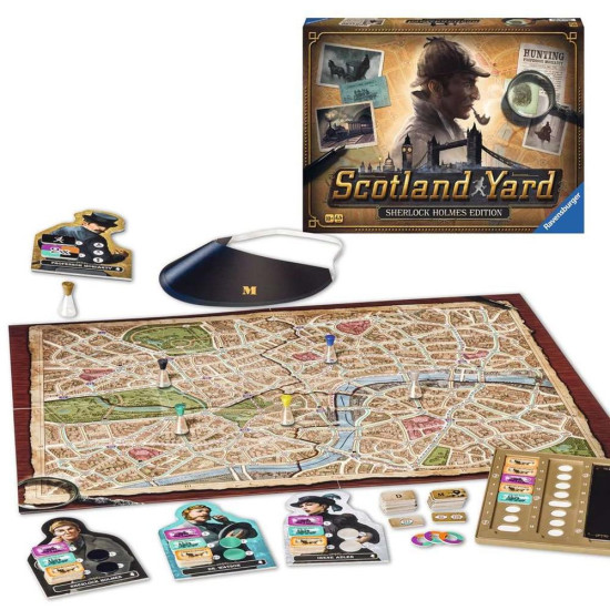JUEGO MESA RAVENSBURGER SCOTLAND YARD SHERLOCK Juegos de mesa JUEGO MESA RAVENSBURGER SCOTLAND YARD SHERLOCK Juegos de mesa