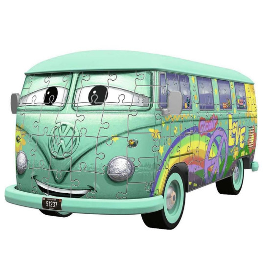 PUZZLE 3D RAVENZBURGER CARS VOLKSWAGEN T1 Puzzles PUZZLE 3D RAVENZBURGER CARS VOLKSWAGEN T1 Puzzles
