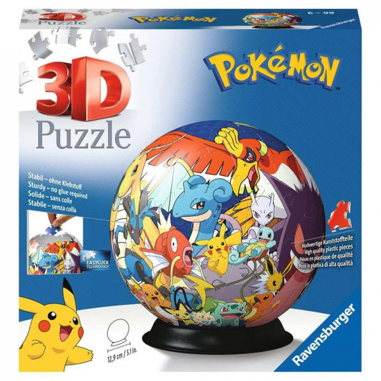 PUZZLE 3D RAVENSBURGER PUZZLE BALL POKEMON Puzzles
