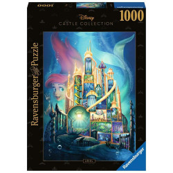 PUZZLE RAVENSBURGER DISNEY CASTLES -  ARIEL