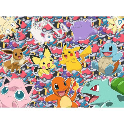 PUZZLE RAVENSBURGER POKEMON 6+ 100 PIEZAS