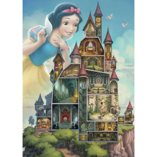 PUZZLE RAVENSBURGER DISNEY CASTLES - BLANCANIEVES Puzzles PUZZLE RAVENSBURGER DISNEY CASTLES - BLANCANIEVES Puzzles