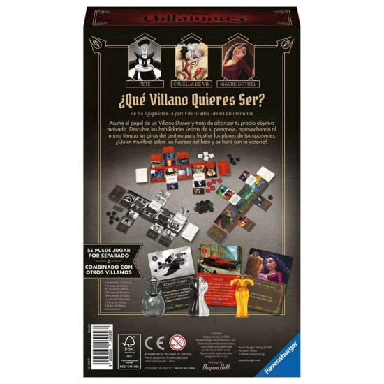 JUEGO MESA RAVENSBURGER DISNEY VILLAINOUS PERFECTLY Juegos de mesa JUEGO MESA RAVENSBURGER DISNEY VILLAINOUS PERFECTLY Juegos de mesa
