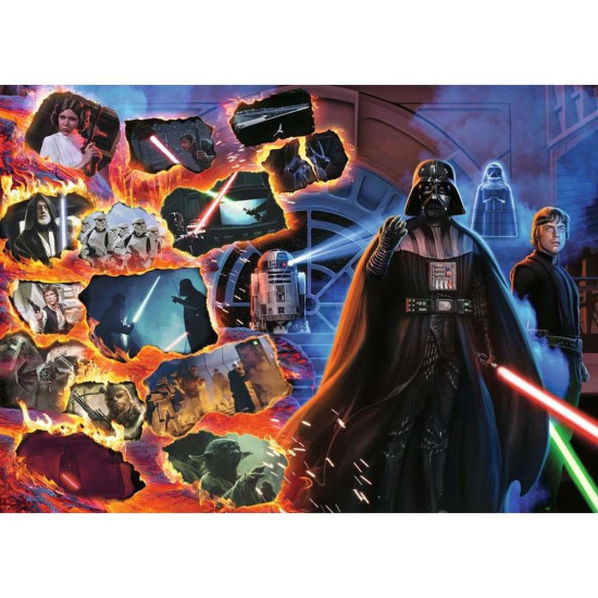 PUZZLE RAVENSBURGER STAR WARS VILLAINOUS: DARTH Puzzles PUZZLE RAVENSBURGER STAR WARS VILLAINOUS: DARTH Puzzles